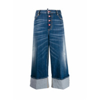Dsquared2 Calça jeans pantalona - Azul