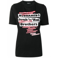 Dsquared2 Punk'N'Roll T-shirt - Preto