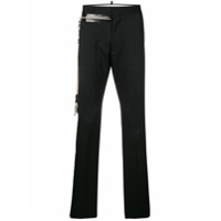 Dsquared2 zip tailored trousers - Preto