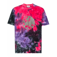 DUOltd Tie-dye globe print T-shirt - Rosa