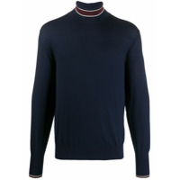 Eleventy roll-neck fine knit jumper - Azul