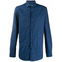 Etro Camisa com estampa paisley - Azul