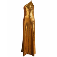 Galvan Vestido Glided Roxy - Dourado