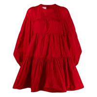 Giamba Vestido mini com amarração - Vermelho