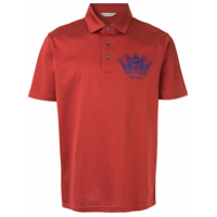 Gieves & Hawkes Camisa polo com logo - Vermelho