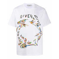 Givenchy Camiseta Givenchy Glitch - Branco