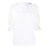 Givenchy Camiseta Point d'Esprit - Branco