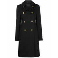 Givenchy double-breasted coat - Preto