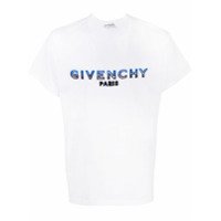 Givenchy flocked logo T-shirt - Branco