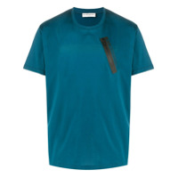 Givenchy zip-pocket logo T-shirt - Azul