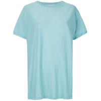 Gloria Coelho T-shirt lisa canelada - Azul