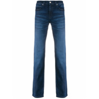 HUGO Calça jeans slim cintura média - Azul