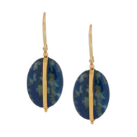 Isabel Marant stone earrings - Azul