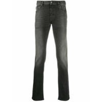 Just Cavalli straight-leg logo jeans - Preto
