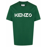 Kenzo Camiseta com estampa de logo - Verde