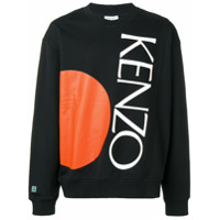 Kenzo logo print sweatshirt - Preto
