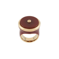 LANVIN Mother and Child seal ring - Vermelho