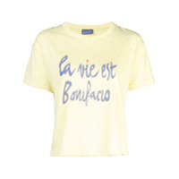 Lhd Camiseta Bonifacio com estampa - Amarelo