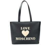 Love Moschino Bolsa tote com logo - Preto