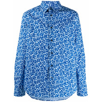 Marni Camisa com estampa - Azul