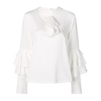 Milla Milla ruffled blouse - Branco