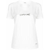 Miu Miu Camiseta 'Copy Me' - Branco