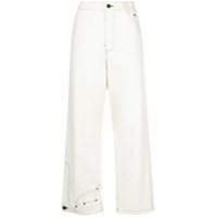 Monse Calça jeans pantalona - Branco