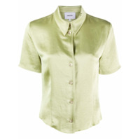 Nanushka Camisa com abotoamento - Verde