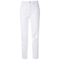 Olympiah Calça jeans rasgada - Branco