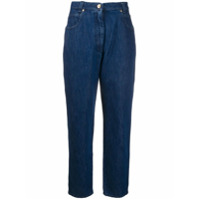 Patou high-waisted tapered jeans - Azul