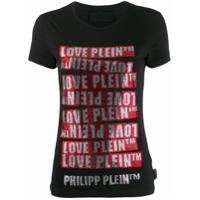 Philipp Plein Camiseta Love Plein - Preto