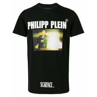 Philipp Plein Camiseta Scarface - Preto