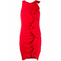 Pinko Vestido slim drapeado - Vermelho