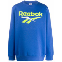 Reebok Suéter com logo - Azul