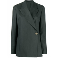 Remain double-breasted wool blazer - Cinza