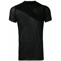 Rick Owens Camiseta translúcida - Preto