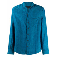 Sease band-collar shirt - Azul