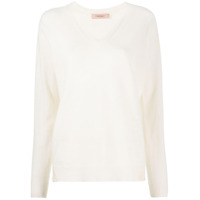 Twin-Set v-neck sweater - Branco