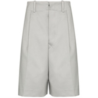 UNIFORME tailored wide-leg shorts - Cinza