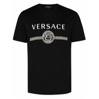 Versace Medusa logo print T-shirt - Preto