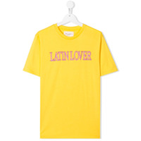 Alberta Ferretti Kids Camiseta Latin Lover - Amarelo