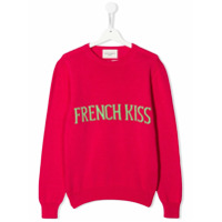 Alberta Ferretti Kids Suéter French Kiss - Rosa
