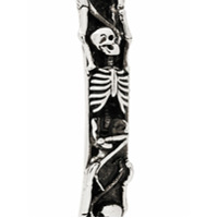 Alexander McQueen Bracelete 'Dancing Skeleton' - Metálico