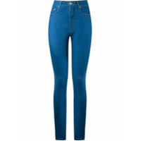 Amapô Calça jeans skinny cintura alta - Azul