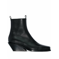 Ann Demeulemeester Ankle boot anabela - Preto