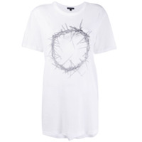 Ann Demeulemeester Camiseta decote careca Crown of Thrones - Branco