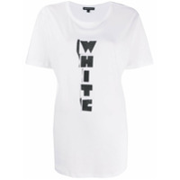 Ann Demeulemeester Camiseta estampada - Branco