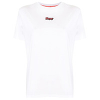 BAPY BY *A BATHING APE® Camiseta mangas curtas com bordado de logo - Branco