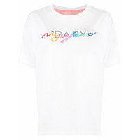 BAPY BY *A BATHING APE® Camiseta mangas curtas com bordado de logo - Branco