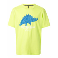 Blackbarrett Camiseta com estampa de dinossauro - Amarelo